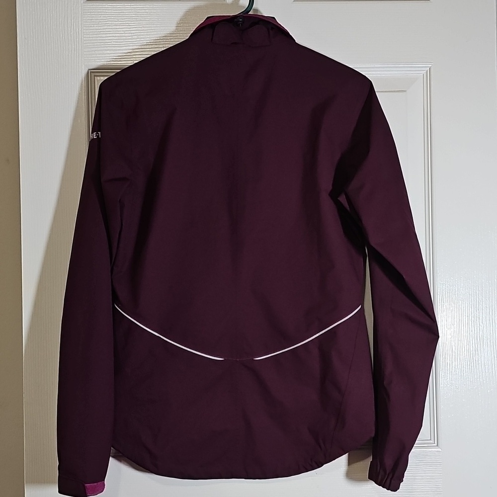 Gore Bike Wear GORE-TEX Women's Cycling Rain Jacket Waterproof Plum XS - Picture 5 of 13